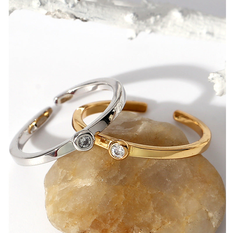 Adjustable Diamond Ring