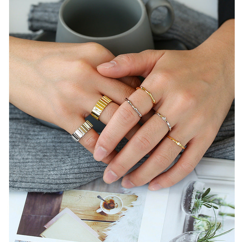 Adjustable Diamond Ring