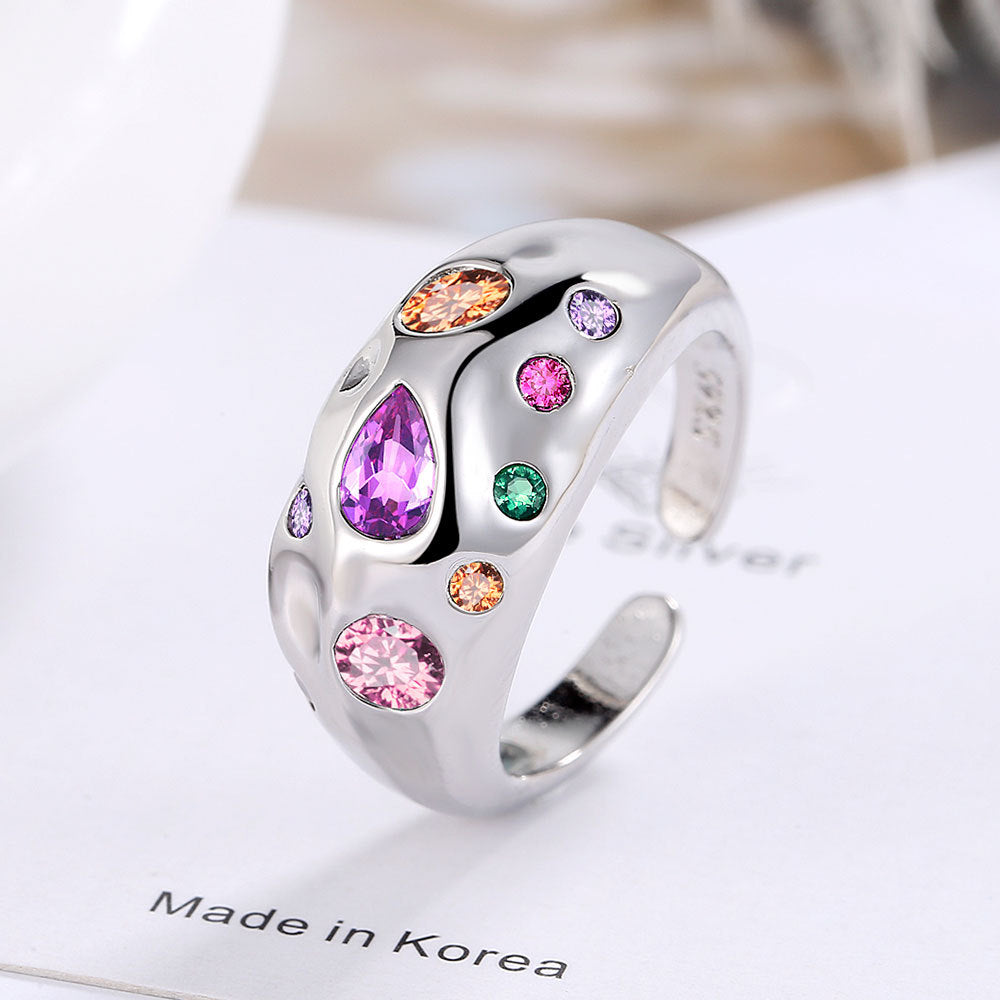 Colored Diamond Ring