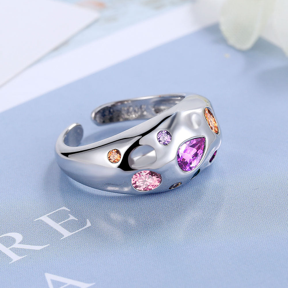 Colored Diamond Ring