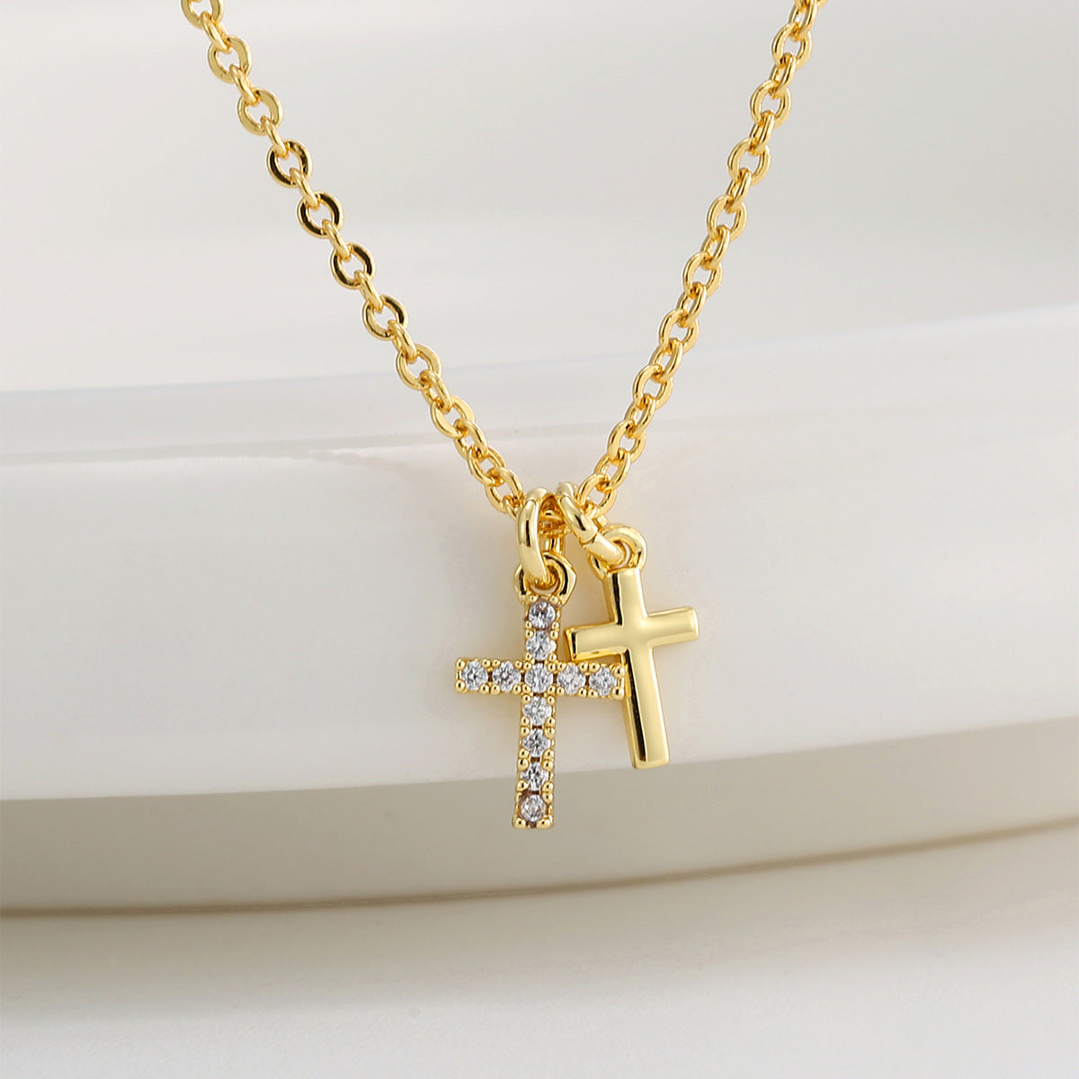 Diamond Cross Pendant
