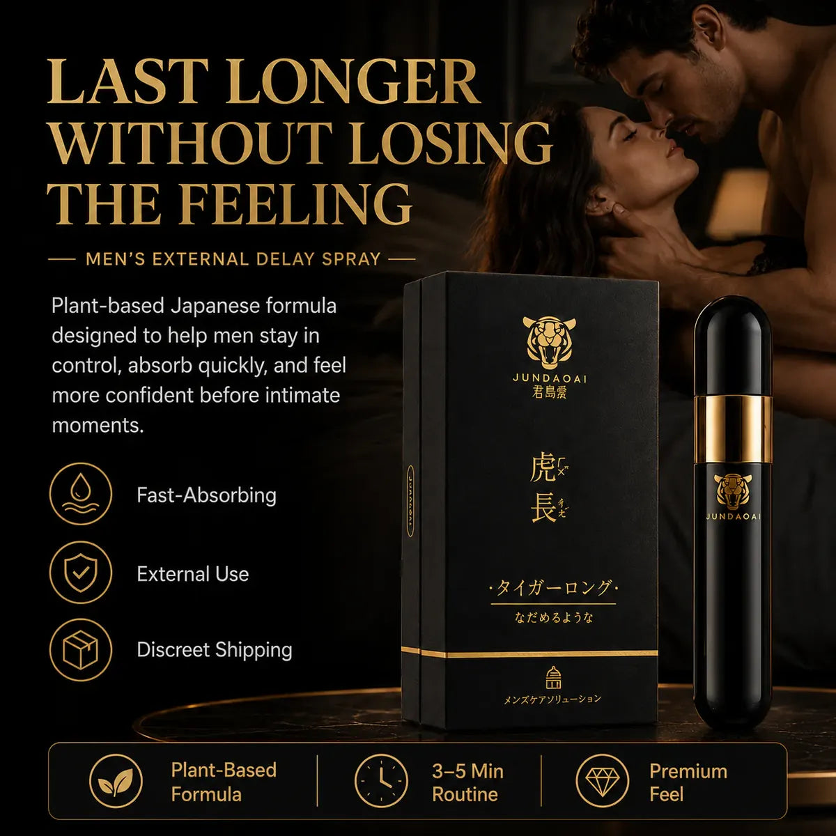 Tiger’s Power Men’s Delay Spray