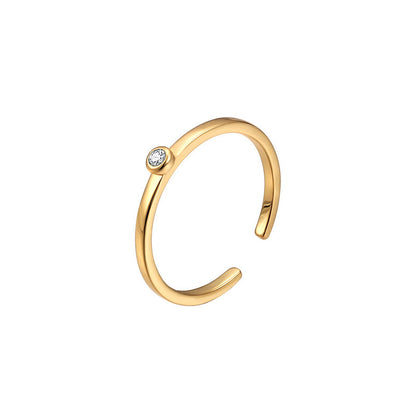 Adjustable Diamond Ring