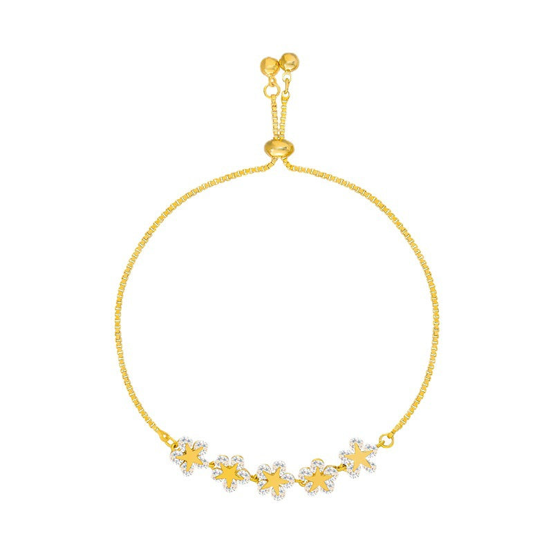 Diamond Petal Bracelet