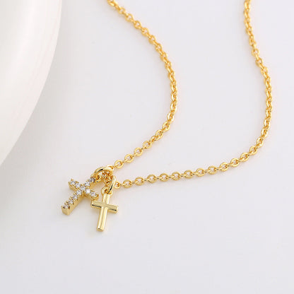 Diamond Cross Pendant