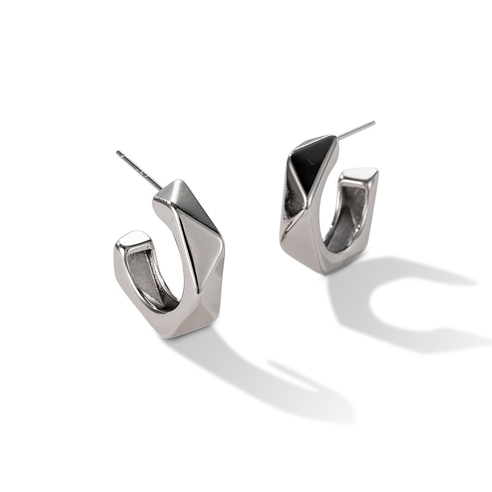 Smooth Irregular Earrings