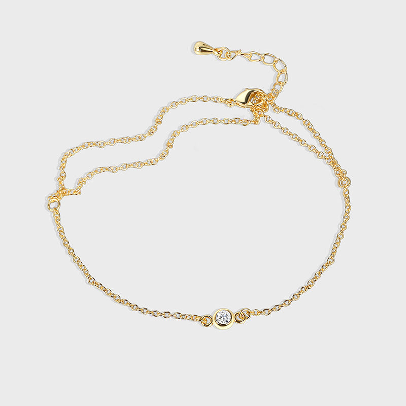 Versatile Diamond Set Finger Bracelet