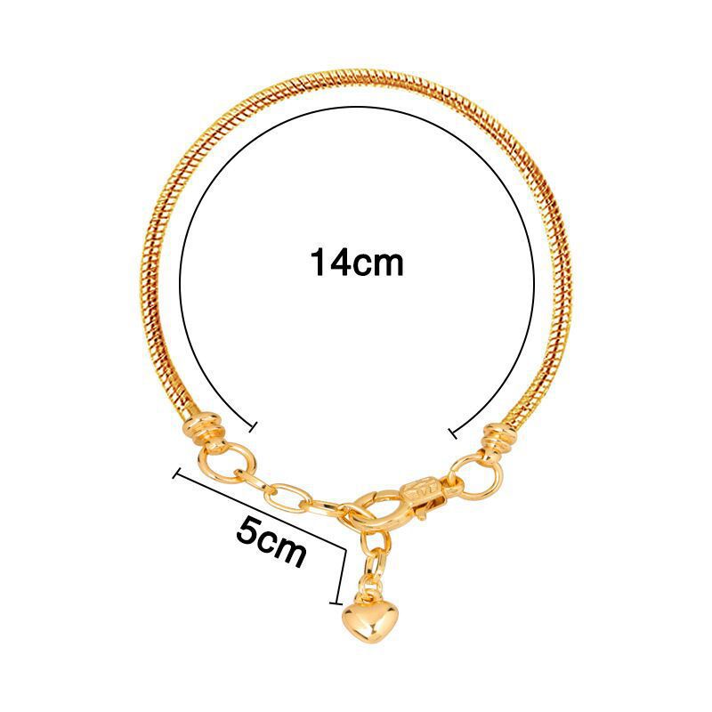 DIY Snake Bone Adjustable Bracelet