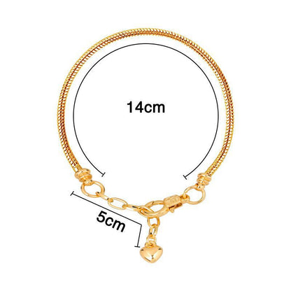 DIY Snake Bone Adjustable Bracelet