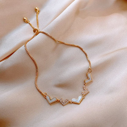 Diamond Petal Bracelet