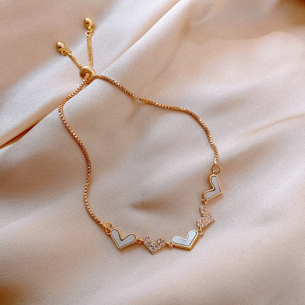 Diamond Petal Bracelet
