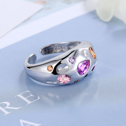 Colored Diamond Ring