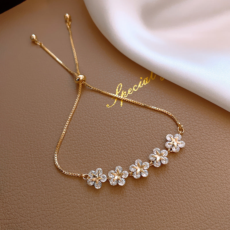 Diamond Petal Bracelet