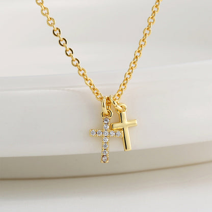Diamond Cross Pendant